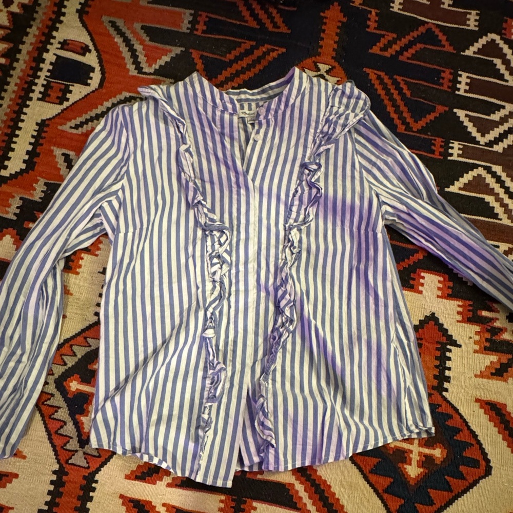 Madewell Ruffle Blouse